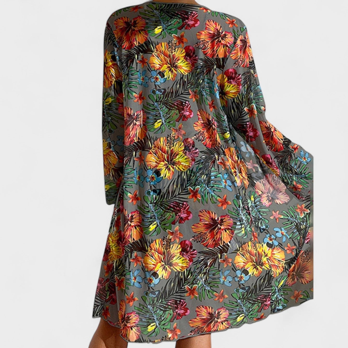 Glenda – Conjunto Floral de Bikini e Top