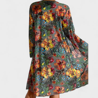 Glenda – Conjunto Floral de Bikini e Top