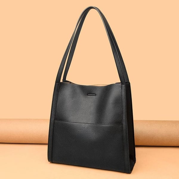 Elda - Bolsa tiracolo simples em cor lisa