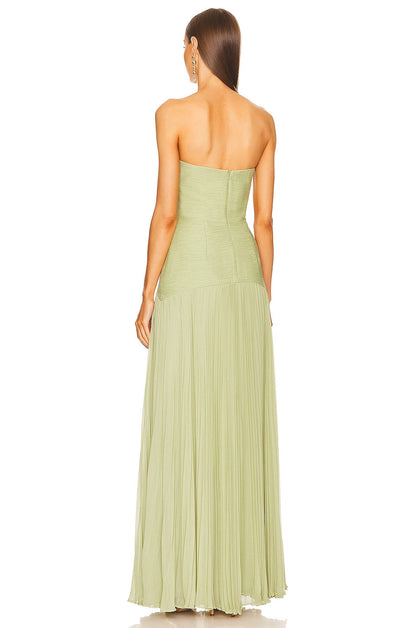 Carina | Vestido comprido sem mangas