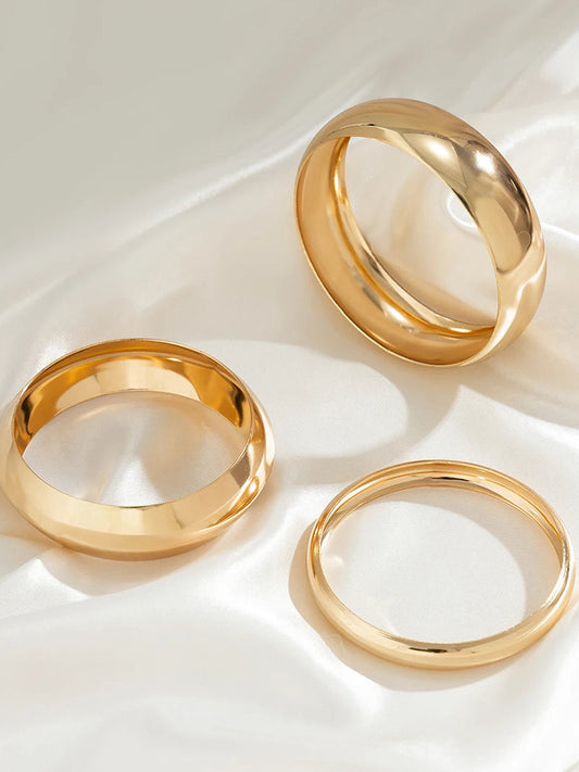 Pulseira de 3 peças 14k