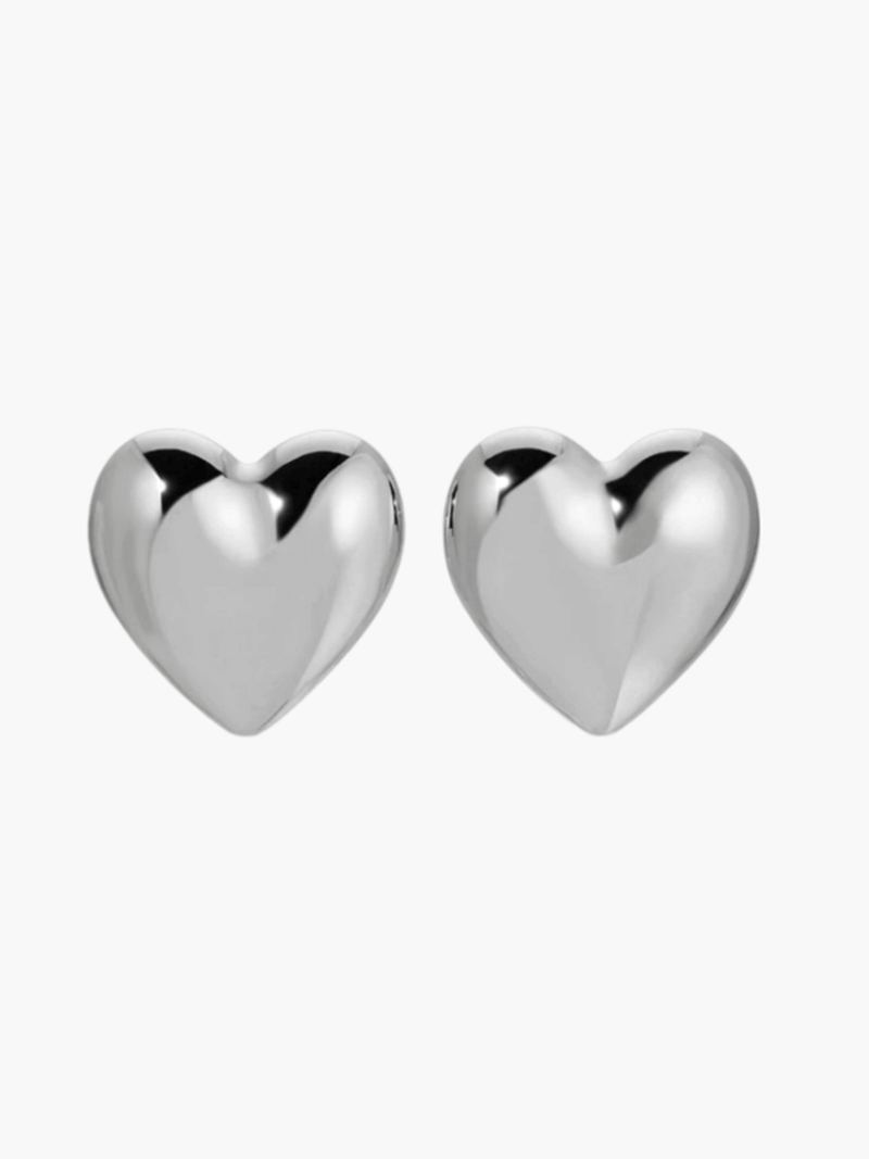 Brincos Heart. 14K