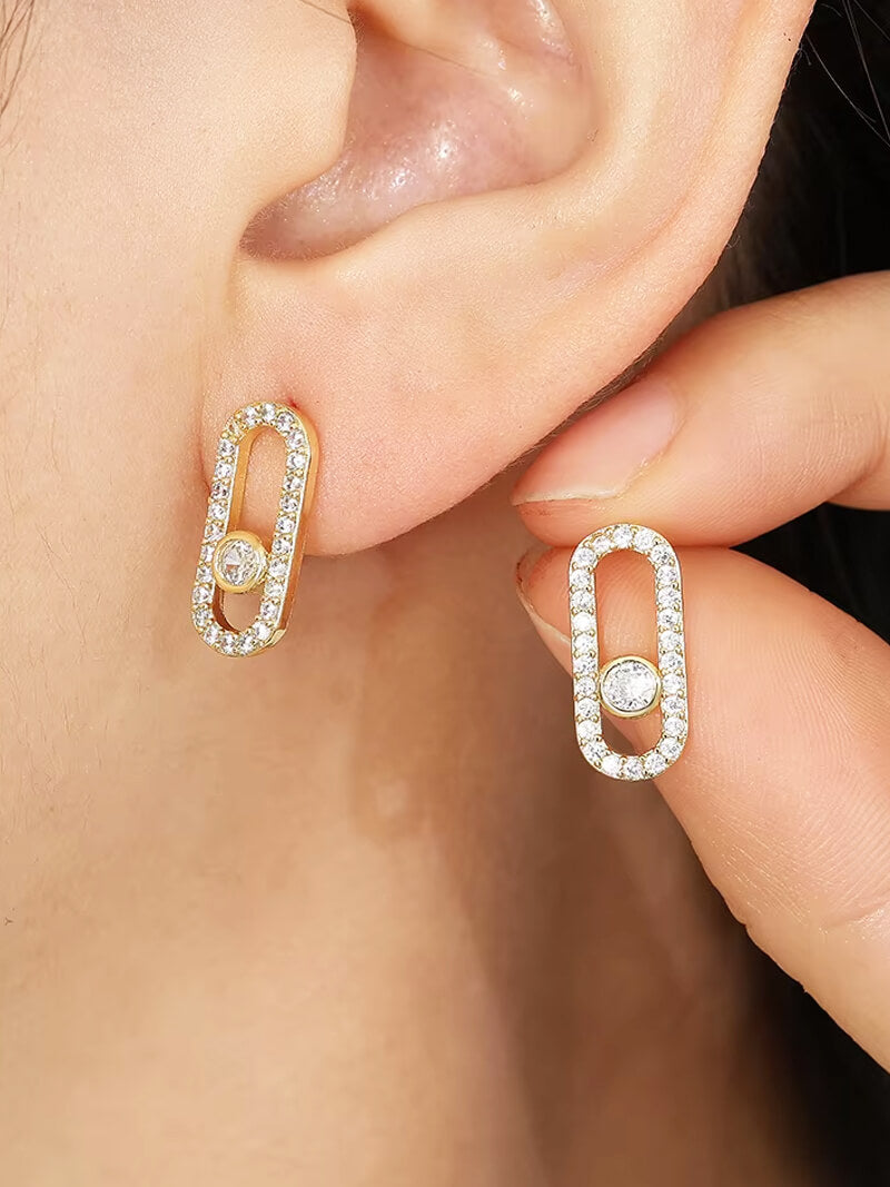 Brincos Melissa 14K