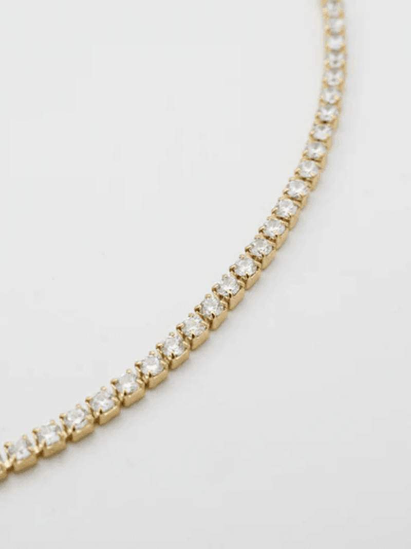 Gargantilha Rivière 14K