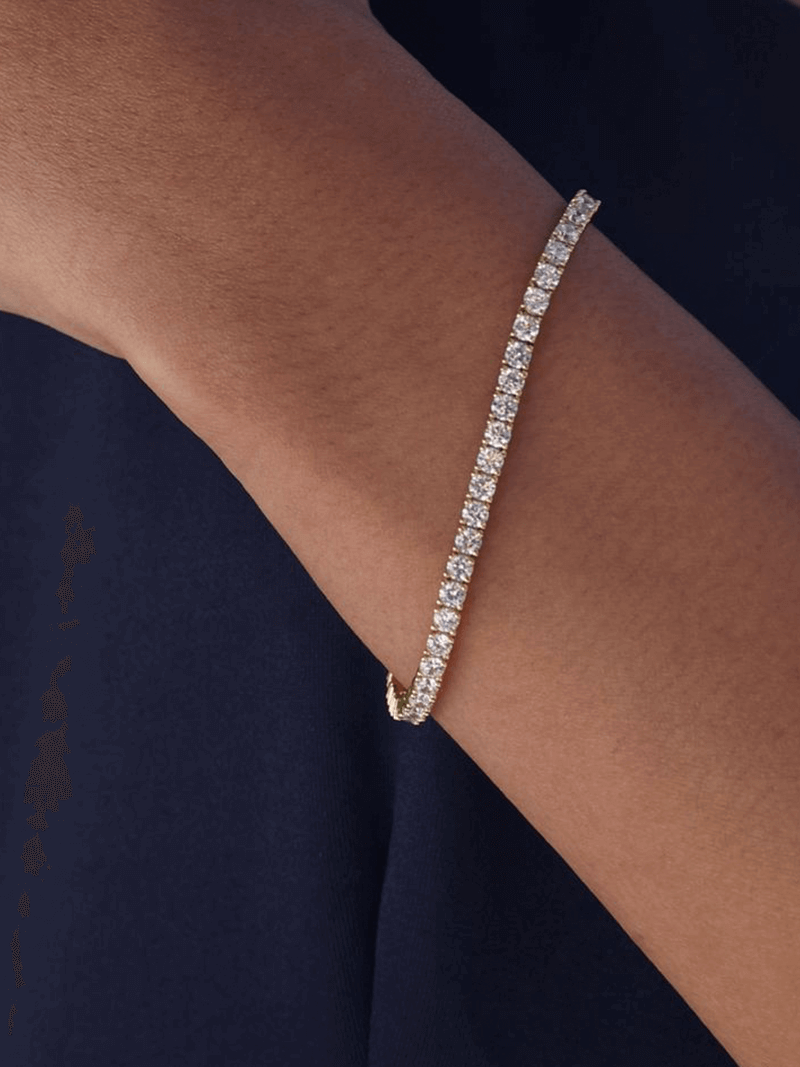 Pulseira Rivière 14K