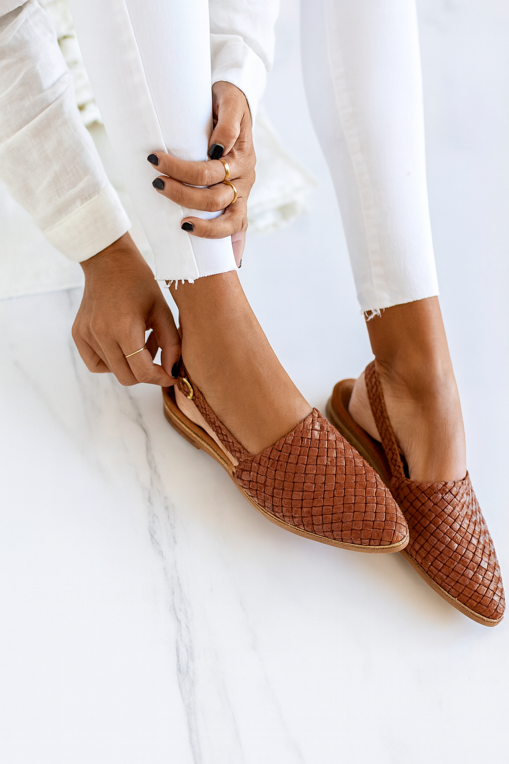 NALA | Sandálias trançadas de temporada