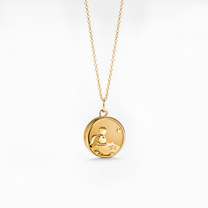 Colar relicário do Principe + Frasco dos sonhos 18K