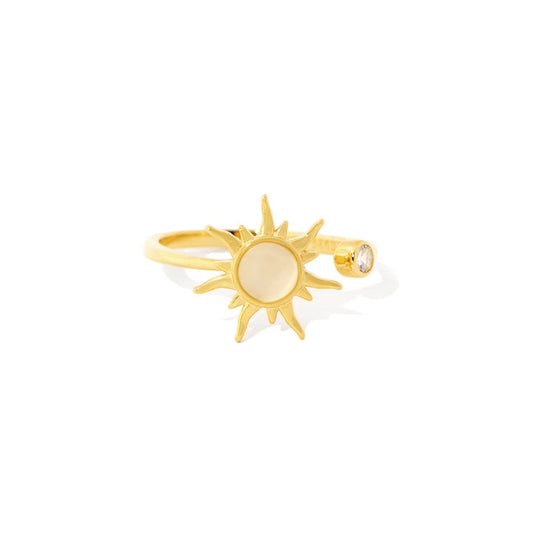Anel para a minha filha Antistress Sol
