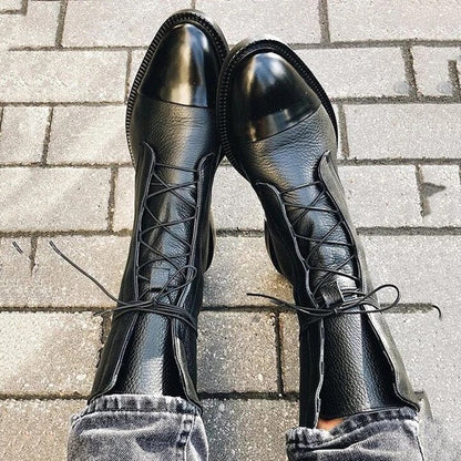 Harper - botas de salto alto de qualidade superior