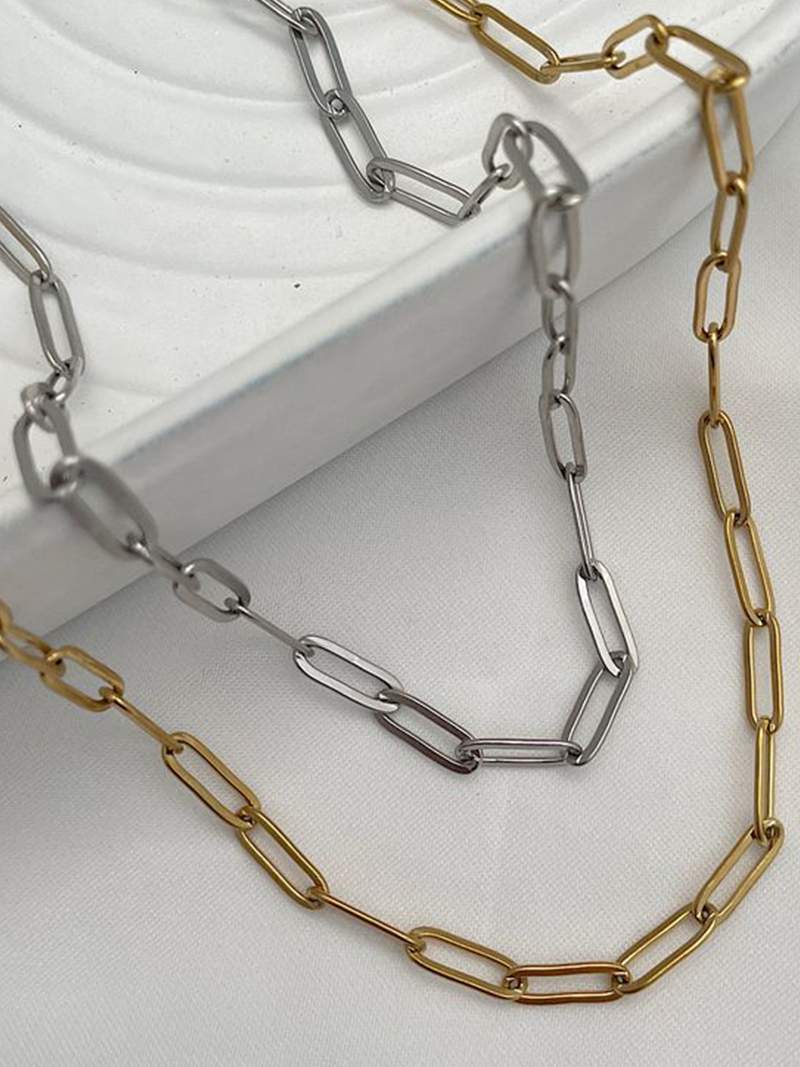 Colar de bicicleta 14K
