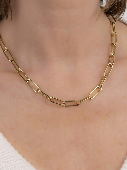 Colar de bicicleta 14K
