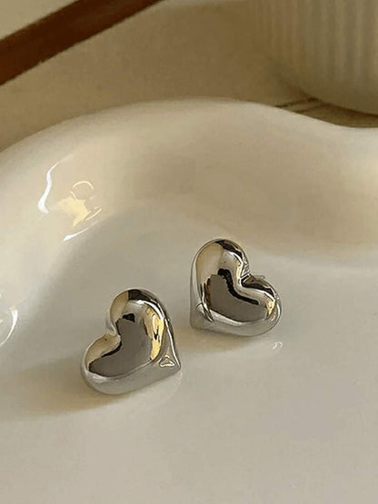 Brincos Heart. 14K