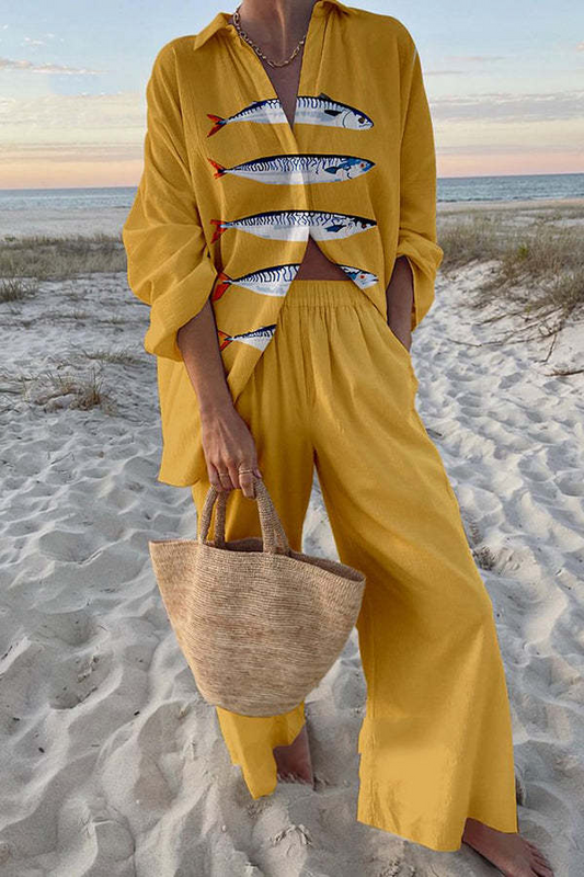 Claudine™ | Conjunto feminino leve e sofisticado para dias de verão