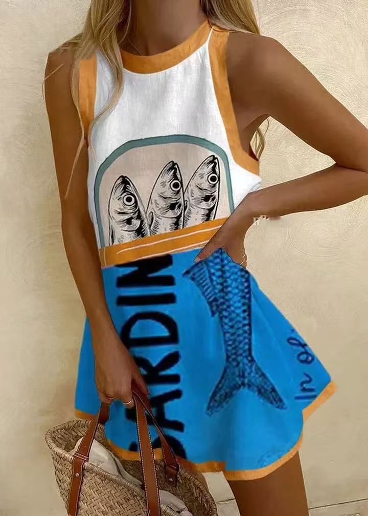 Orvienne™ | Vestido curto leve e feminino para dias de verão