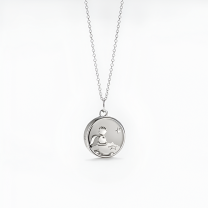 Colar relicário do Principe + Frasco dos sonhos 18K