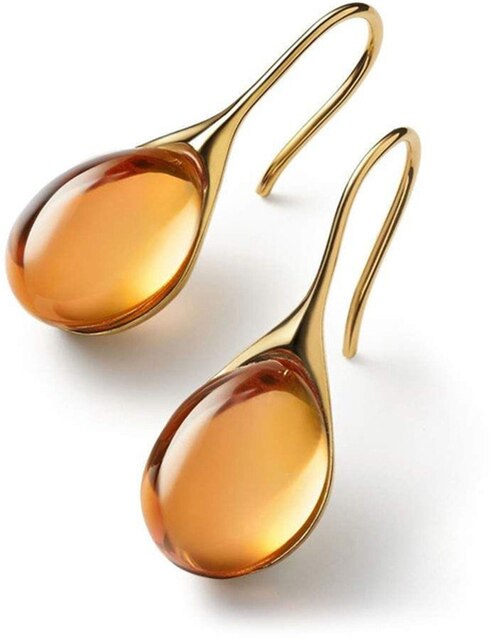 Brincos em Cristal de Ouro e de Prata