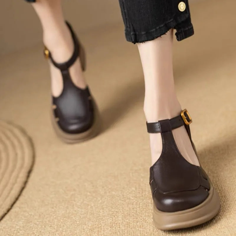 Tacones Confort Mary Jane