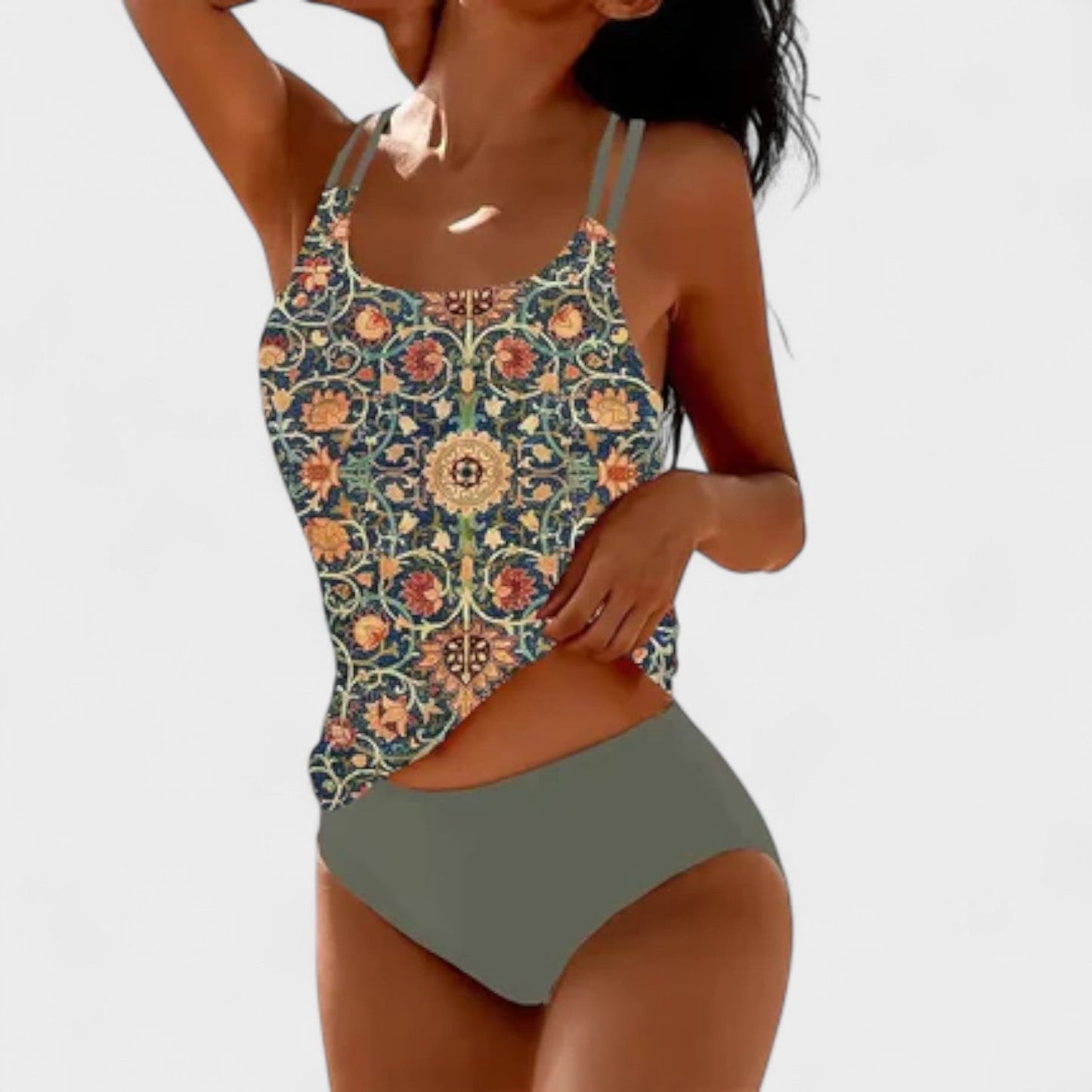 Alina – Bikini Boémio com Suporte