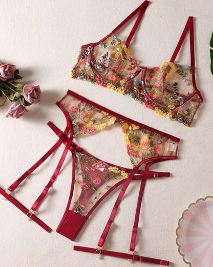 Conjunto Lingerie Realce-Suave
