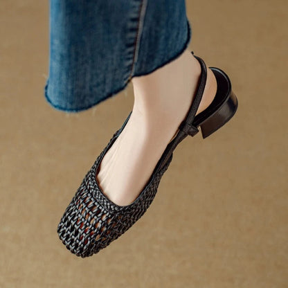 Sandalias de Verão de Estilo Chic