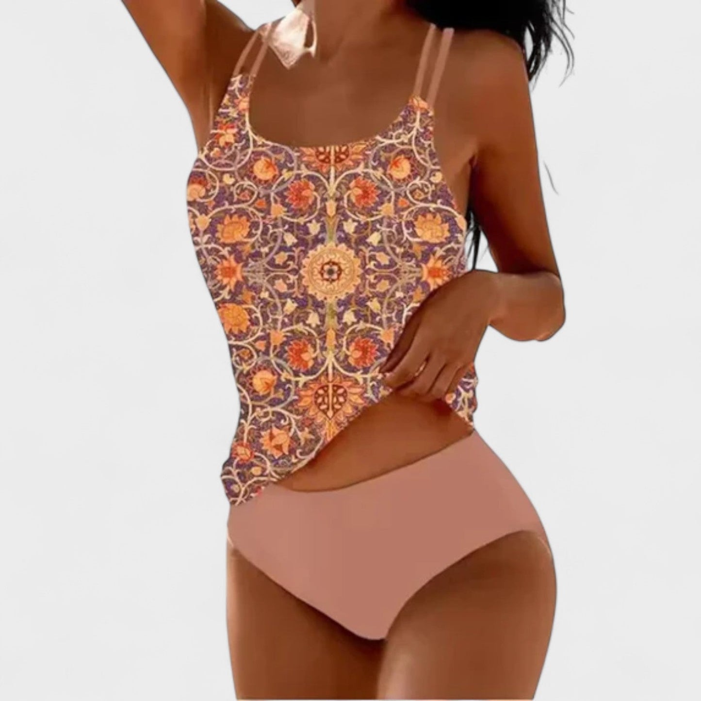 Alina – Bikini Boémio com Suporte