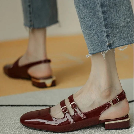Sapatos Retro Antideslizantes