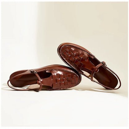 Sapatos Vintage Conforto Elegante