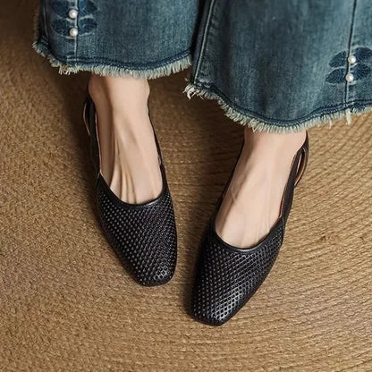 Sapatos de Verão com Ponta Aberta