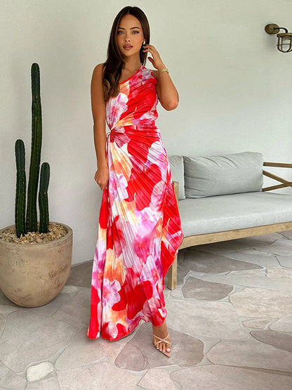 Katie | Vestido Plissado de Verão