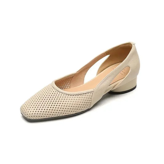 Sapatos de Verão com Ponta Aberta