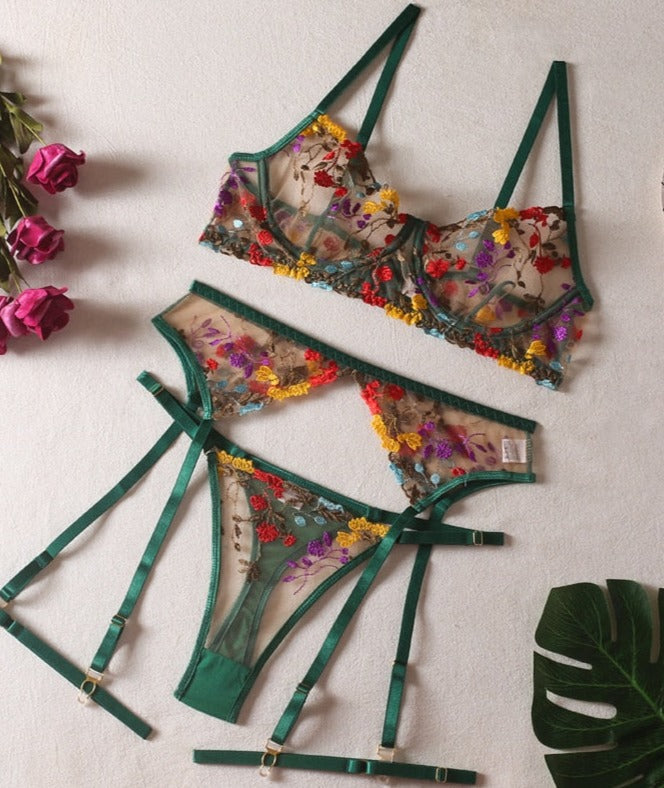 Conjunto Lingerie Realce-Suave