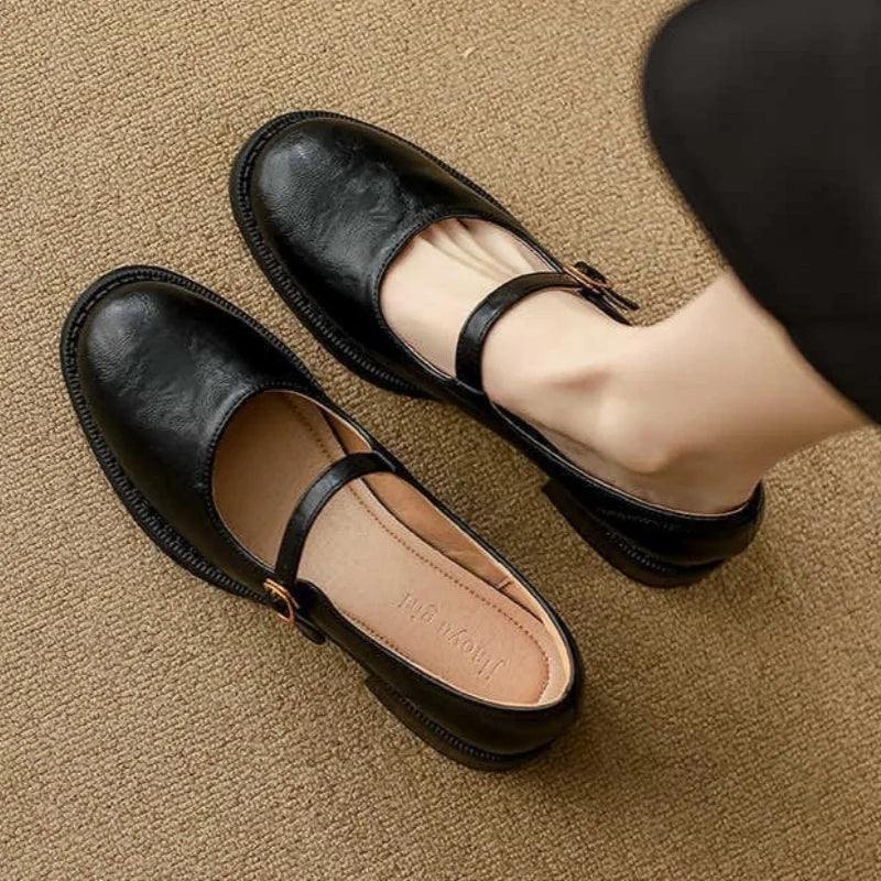 Sapatos Mary Jane Conforto Clássico