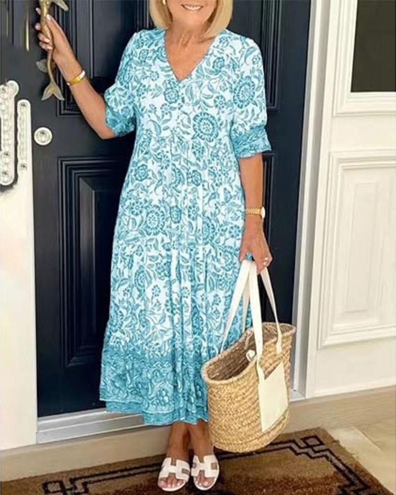 Nia™ | Vestido de Verão Elegante e Confortável