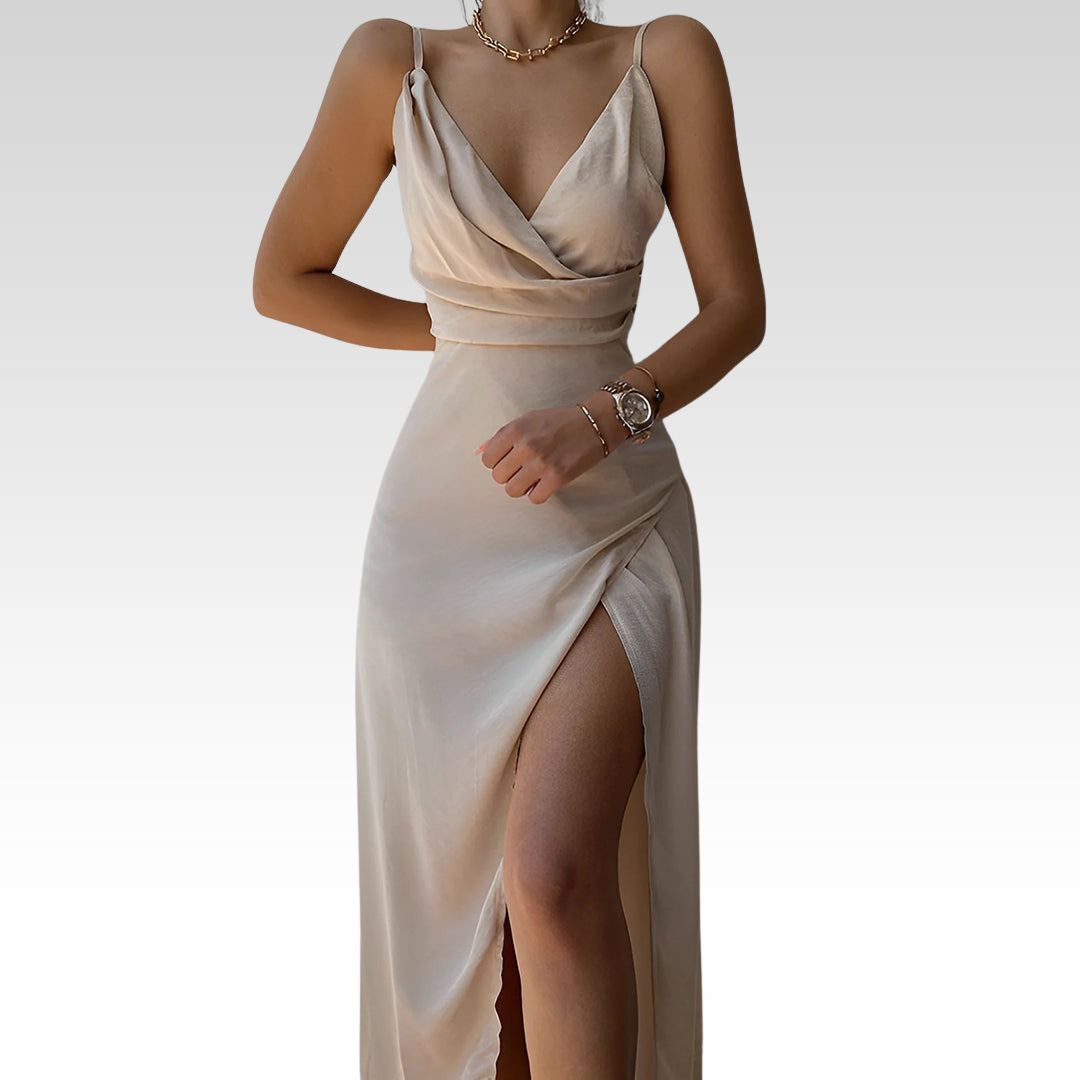 Carina | Vestido elegante sem alças