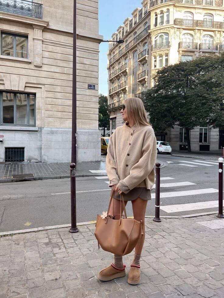 Teresa – Bolsa Tote com Alças Curvas