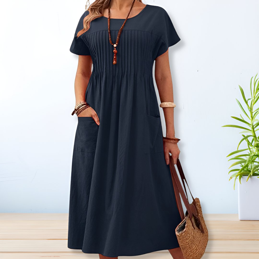 Leona | Vestido Relaxado para o Dia