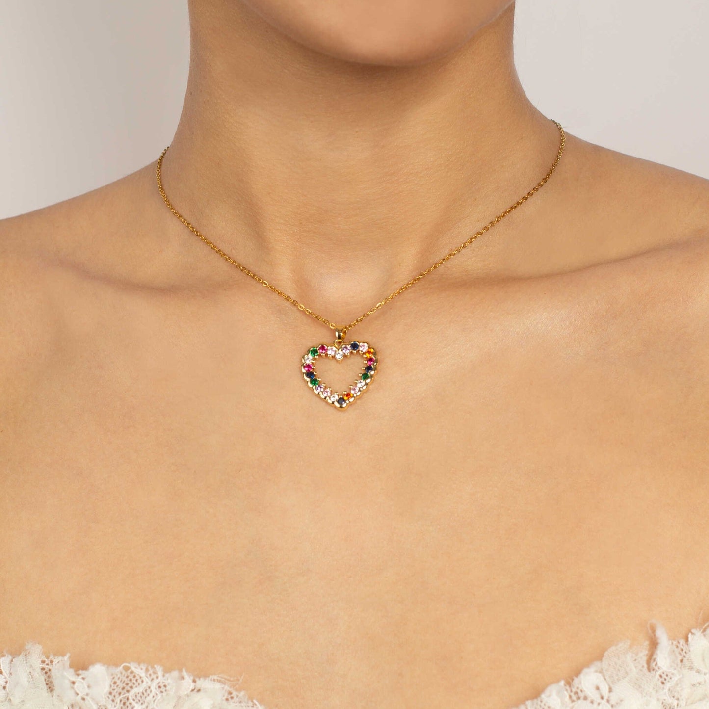 Colar Destelos de Amor + Frasco dos Sonhos