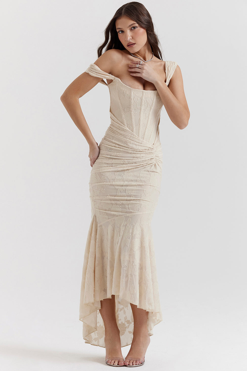 Elodie - Vestido com Cintura Definida