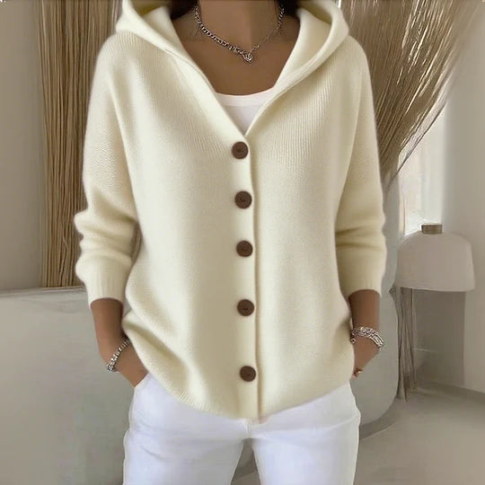 Gelsa | Cardigan suave em malha de outono