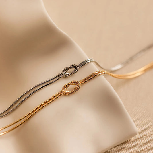 1 Pulseira Nó Infinito 18k