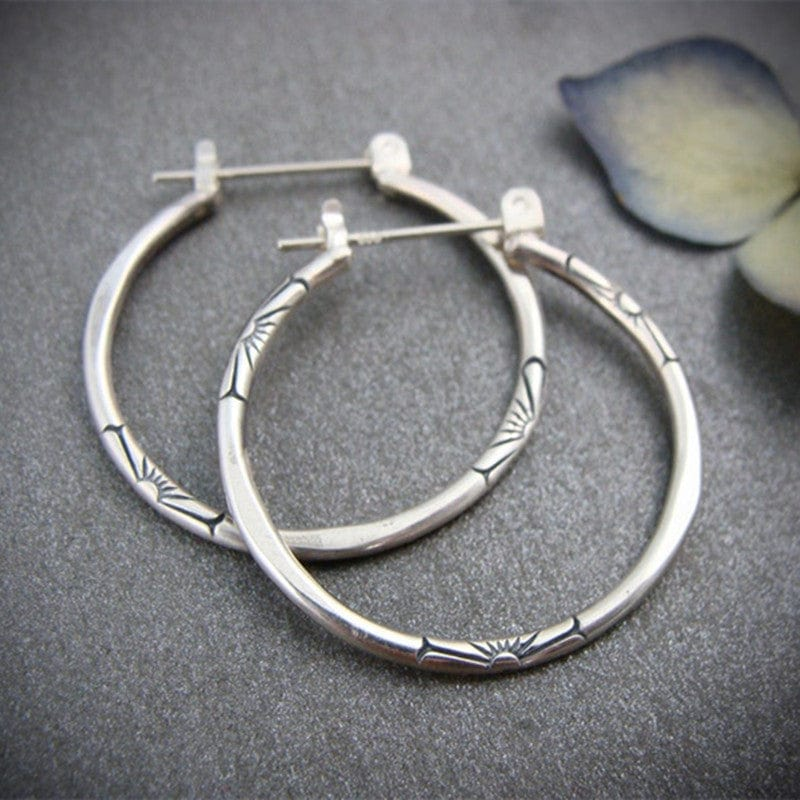Brincos em argento vintage