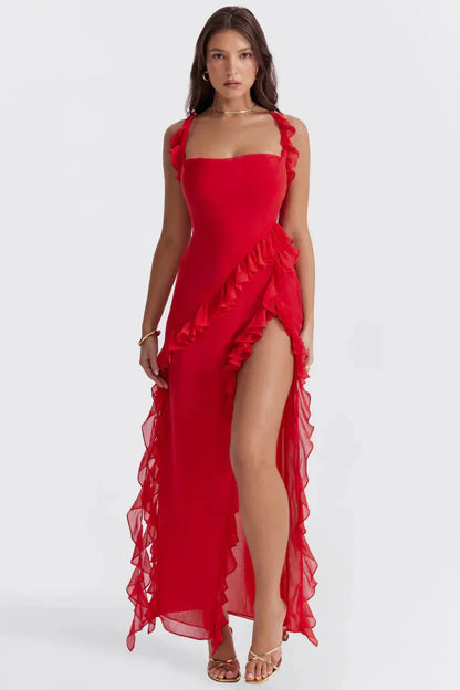 Lara™ | Vestido longo estiloso com fenda