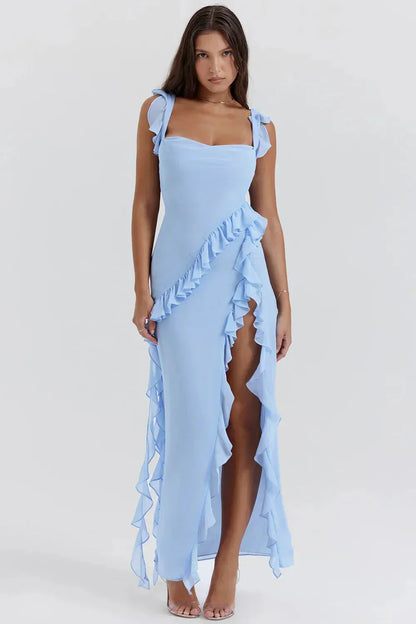Lara™ | Vestido longo estiloso com fenda