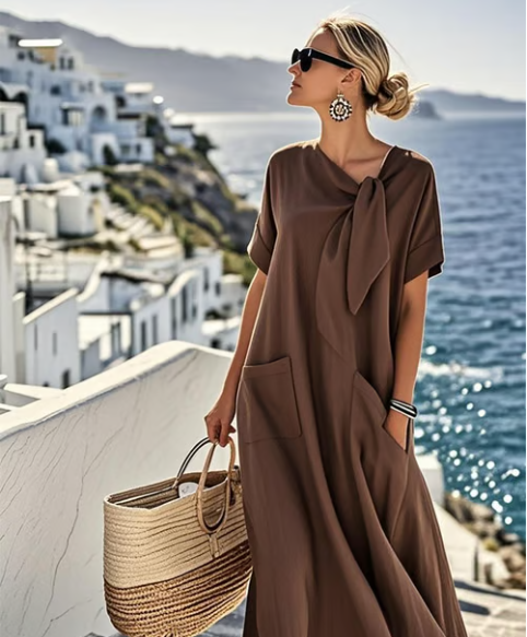 Andrea - Vestido estiloso de verão