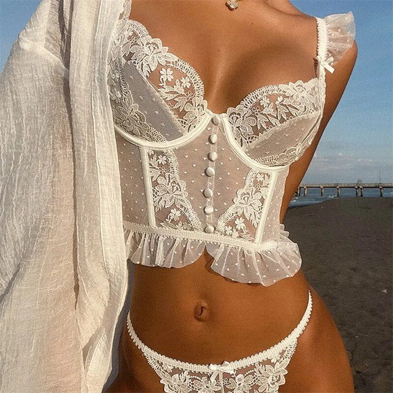 Conjunto Lingerie Realce-Sutil